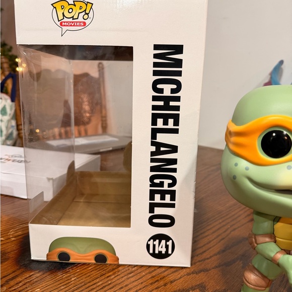 Funko PoP- Vinyl Figure Jumbo Teenage Mutant Ninja Turtles2 - Michelangelo - Picture 8 of 15